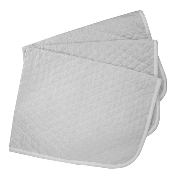 Baby Pad Quilted 3 pack White